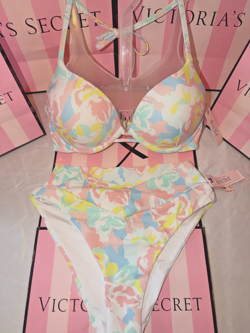 Victorias Secret Bombshell Swim Suit 32D XS Bottoms